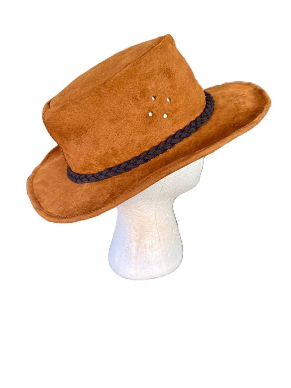 Walkabout Leather Outback Australian Hat EUC SUEDE unisex - Picture 7 of 9